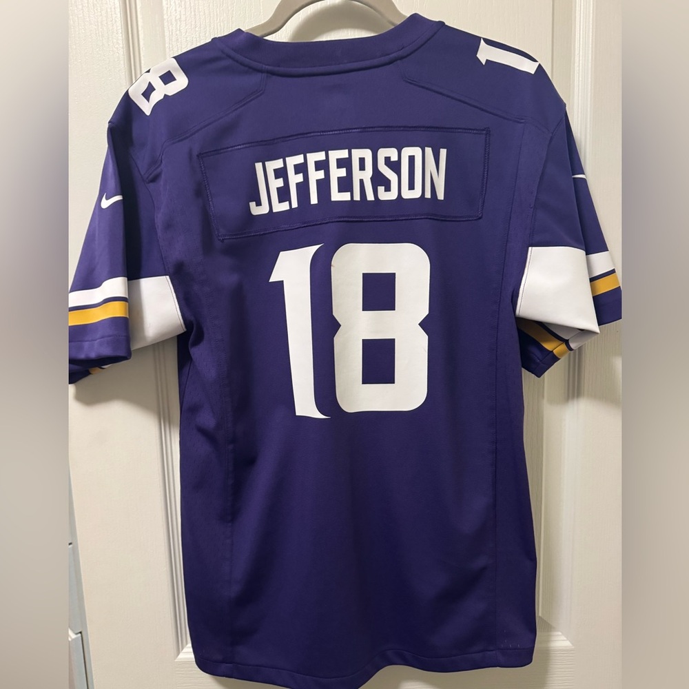 Justin Jefferson Minnesota Vikings Nike Youth Game Jersey - Purple